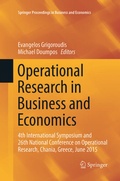 Cover: Operational Research in Business and Economics - Springer