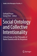 Cover: Social Ontology and Collective Intentionality - Springer