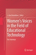 Cover: Women's Voices in the Field of Educational Technology - Springer