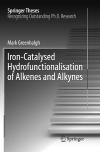 Abbildung von: Iron-Catalysed Hydrofunctionalisation of Alkenes and Alkynes - Springer