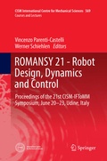 Cover: ROMANSY 21 - Robot Design, Dynamics and Control - Springer