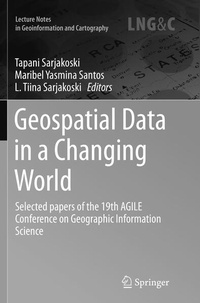 Bild vergrößern Bild: Geospatial Data in a Changing World - Springer