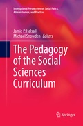 Cover: The Pedagogy of the Social Sciences Curriculum - Springer