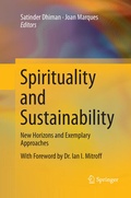 Cover: Spirituality and Sustainability - Springer