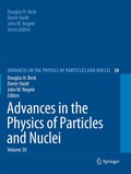 Cover: Advances in the Physics of Particles and Nuclei Volume 30 - Springer
