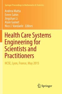 Enlarge image Cover: Health Care Systems Engineering for Scientists and Practitioners - Springer