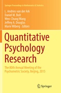 Cover: Quantitative Psychology Research - Springer