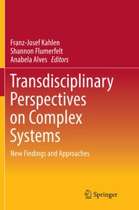 Enlarge image Cover: Transdisciplinary Perspectives on Complex Systems - Springer