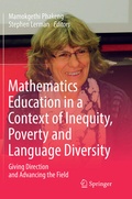 Cover: Mathematics Education in a Context of Inequity, Poverty and Language Diversity - Springer