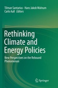 Cover: Rethinking Climate and Energy Policies - Springer