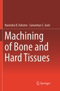 Cover: Machining of Bone and Hard Tissues - Springer