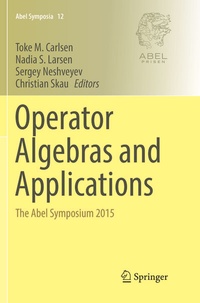 Abbildung von: Operator Algebras and Applications - Springer