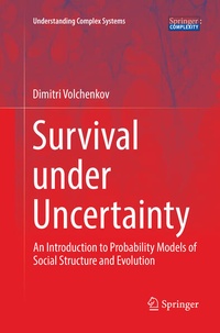 Enlarge image Cover: Survival under Uncertainty - Springer