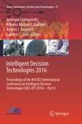 Cover: Intelligent Decision Technologies 2016 - Springer
