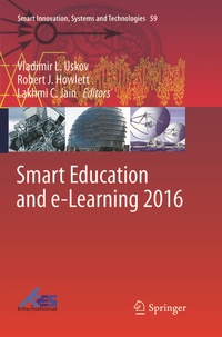 Enlarge image Cover: Smart Education and e-Learning 2016 - Springer