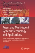 Cover: Agent and Multi-Agent Systems: Technology and Applications - Springer