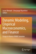 Cover: Dynamic Modeling, Empirical Macroeconomics, and Finance - Springer