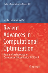 Enlarge image Cover: Recent Advances in Computational Optimization - Springer