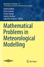 Cover: Mathematical Problems in Meteorological Modelling - Springer