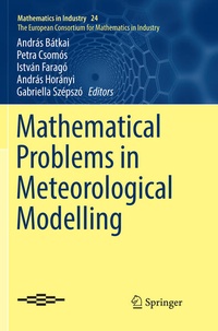 Enlarge image Cover: Mathematical Problems in Meteorological Modelling - Springer