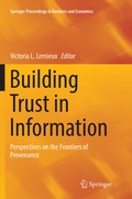 Cover: Building Trust in Information - Springer
