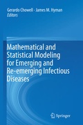 Cover: Mathematical and Statistical Modeling for Emerging and Re-emerging Infectious Diseases - Springer