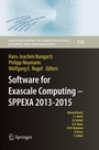 Cover: Software for Exascale Computing - SPPEXA 2013-2015 - Springer