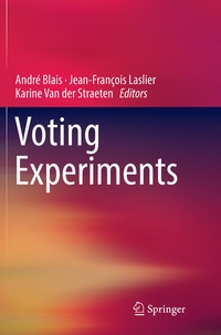 Enlarge image Cover: Voting Experiments - Springer
