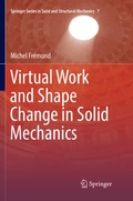 Cover: Virtual Work and Shape Change in Solid Mechanics - Springer