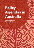 Cover: Policy Agendas in Australia - Palgrave Macmillan