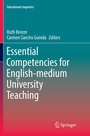 Cover: Essential Competencies for English-medium University Teaching - Springer