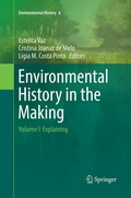 Cover: Environmental History in the Making - Springer