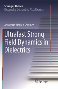 Abbildung von: Ultrafast Strong Field Dynamics in Dielectrics - Springer