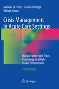 Bild: Crisis Management in Acute Care Settings - Springer