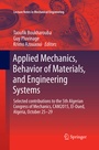 Cover: Applied Mechanics, Behavior of Materials, and Engineering Systems - Springer