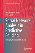 Cover: Social Network Analysis in Predictive Policing - Springer