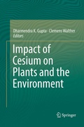 Cover: Impact of Cesium on Plants and the Environment - Springer