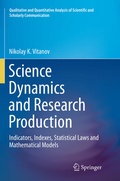 Cover: Science Dynamics and Research Production - Springer