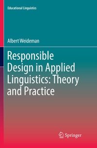 Enlarge image Cover: Responsible Design in Applied Linguistics: Theory and Practice - Springer