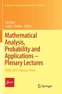 Cover: Mathematical Analysis, Probability and Applications - Plenary Lectures - Springer