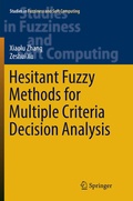 Cover: Hesitant Fuzzy Methods for Multiple Criteria Decision Analysis - Springer