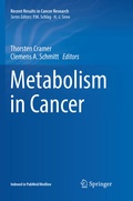 Cover: Metabolism in Cancer - Springer