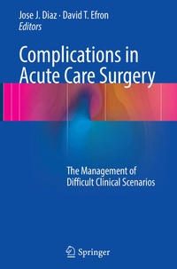 Bild: Complications in Acute Care Surgery - Springer