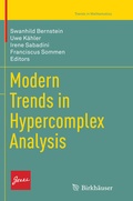 Cover: Modern Trends in Hypercomplex Analysis - Birkh&auml;user
