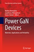 Cover: Power GaN Devices - Springer