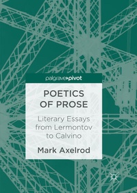 Enlarge image Cover: Poetics of Prose - Palgrave Macmillan