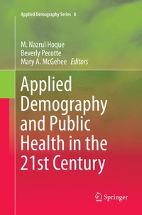 Enlarge image Cover: Applied Demography and Public Health in the 21st Century - Springer