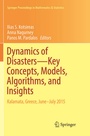 Cover: Dynamics of Disasters-Key Concepts, Models, Algorithms, and Insights - Springer