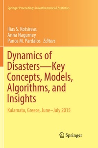 Enlarge image Cover: Dynamics of Disasters-Key Concepts, Models, Algorithms, and Insights - Springer