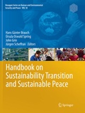 Cover: Handbook on Sustainability Transition and Sustainable Peace - Springer